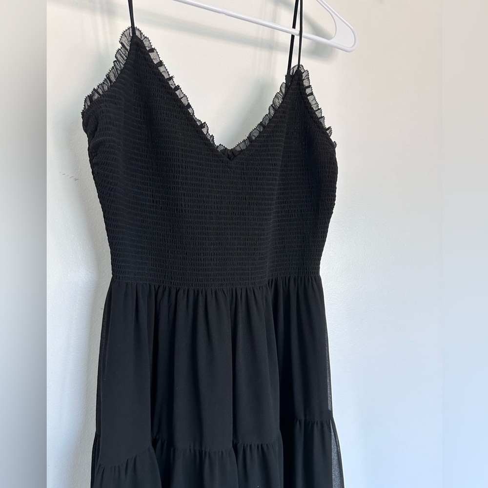 NWT Aritzia Wilfred Tuberose Midi Dress - S, Black